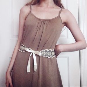 Handmade crochet scallop lace belt (READ DETAILS)